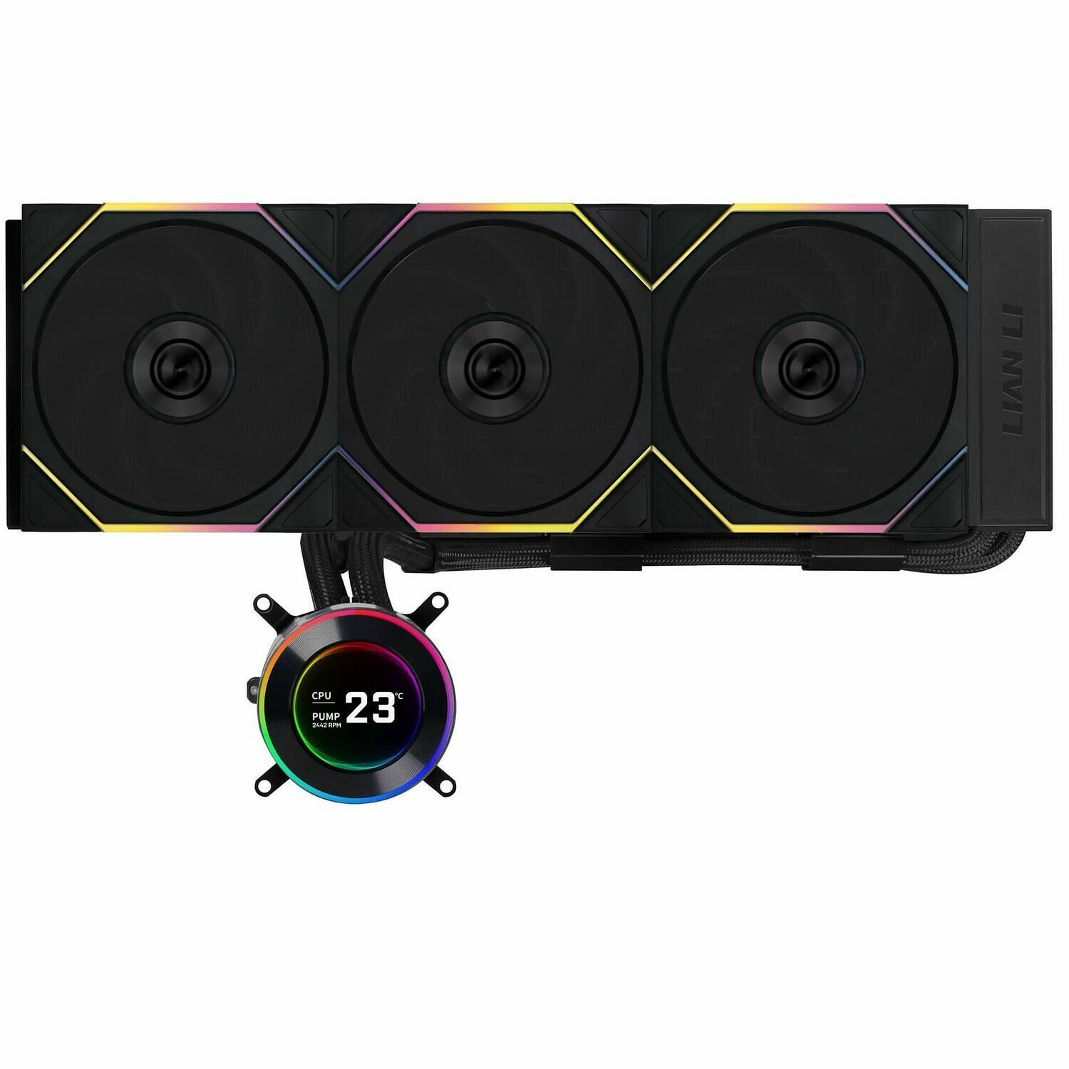 Lian Li Hydroshift II LCD-C 360TL Wireless Noir - 360 mm