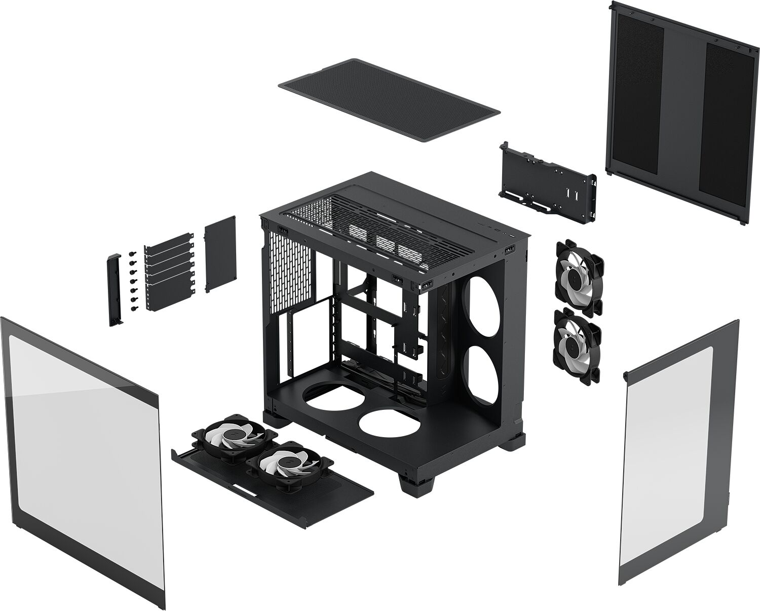 Fractal Design Pop 2 Vision RGB - Noir (image:1)