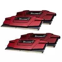 G Skill RipJaws 5 Series Red 32 Go 4x8 Go DDR4 3600 MHz CL19
