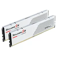 G Skill RipJaws S5 Low Profile 32 Go 2x16Go DDR5 5600 MHz CL30 - White

