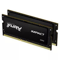 SO DIMM DDR3 Kingston Fury Impact 16 Go 2x8Go 1600 MHz CAS 9
