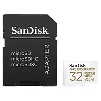 SanDisk Max Endurance microSDHC UHS I U3 V30 32 Go Adaptateur SD
