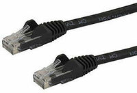 Câble ethernet RJ45 CAT6 U/UTP - Noir - 50 cm - Startech (image:2)