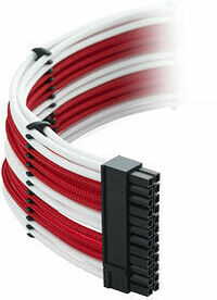 CableMod Classic ModMesh C-Series AXi, HXi & RM - Blanc / Rouge (image:4)