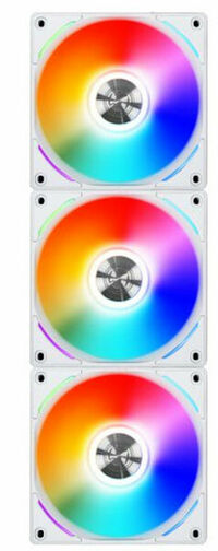 Lian Li Uni Fan AL120 RGB Blanc - 120 mm (Pack de 3) + ContrÃ´leur (image:3)