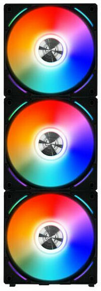 Lian Li Uni Fan AL120 RGB Noir - 120 mm (Pack de 3) + ContrÃ´leur (image:3)