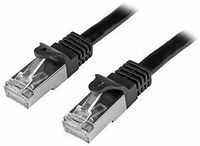 Câble ethernet RJ45 CAT6 S/FTP - Noir - 1 mètre - Startech (image:2)