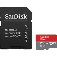 SanDisk Ultra Chromebook microSD UHS I U1 256 Go Adaptateur SD
