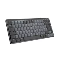 Clavier sans fil compact Bluetooth USB C Touches mécaniques tactiles silencieuses Rétroéclairage macOS iPadOS iOS
