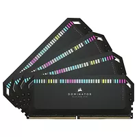 Corsair Dominator RGB Black 4 x 16 Go 64 Go DDR5 6600 MHz CL32
