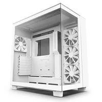 Nzxt NZXT H9 All white Midi Tower White
