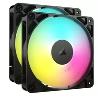 Corsair RS140 ARGB Dual Pack Black
