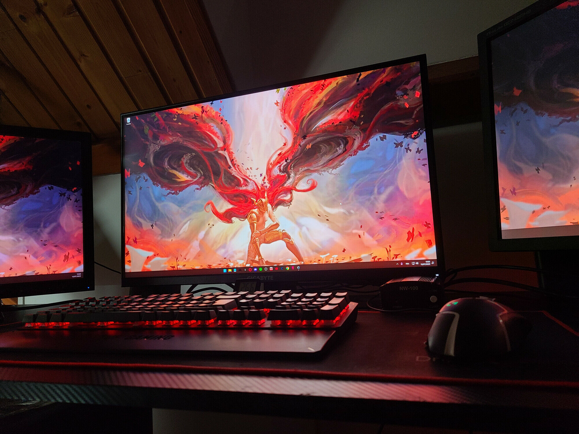 Photo du setup