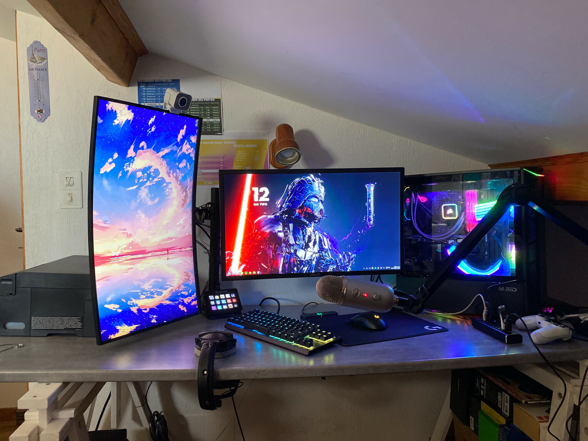 Photo du setup