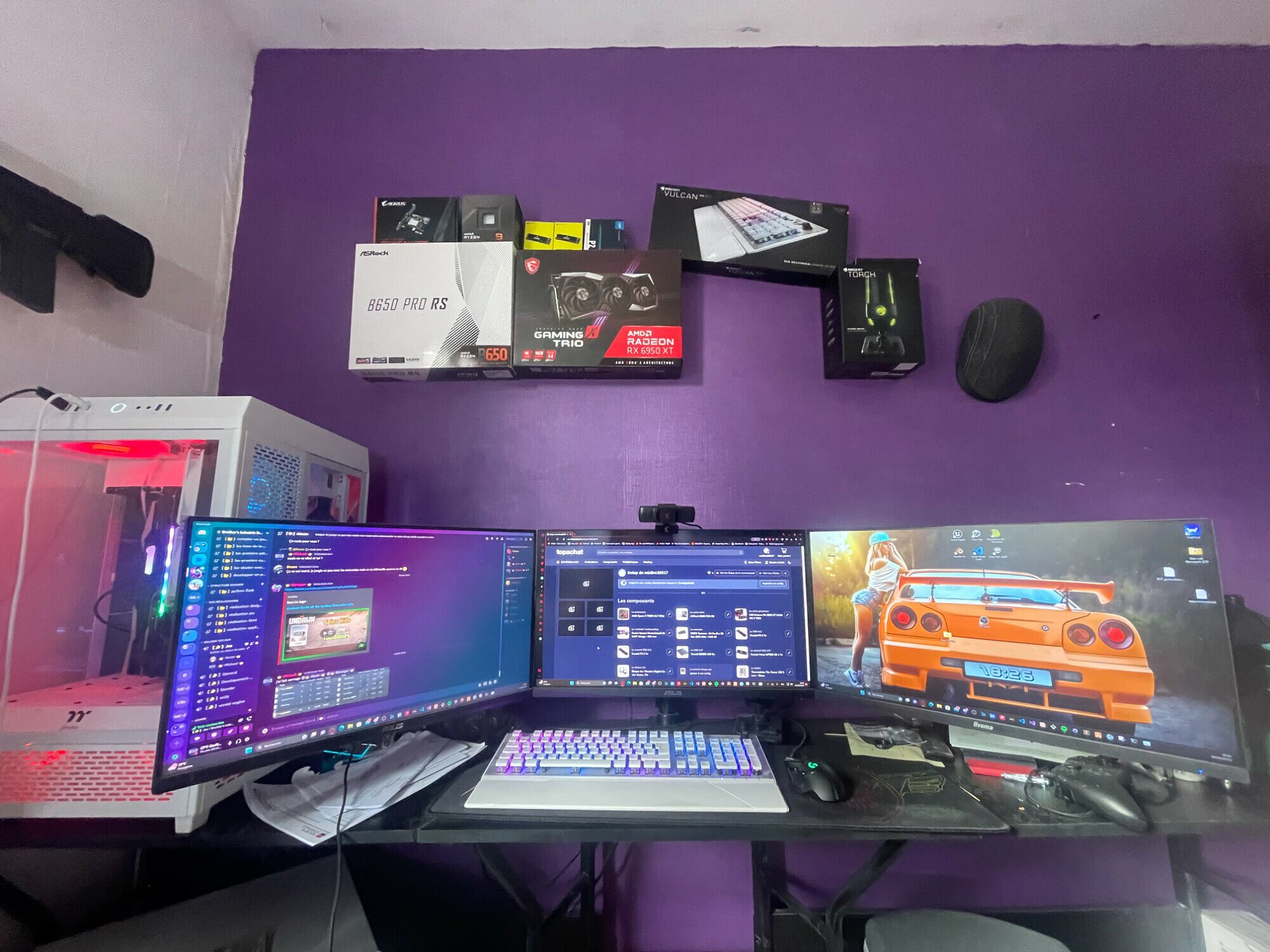 Photo du setup