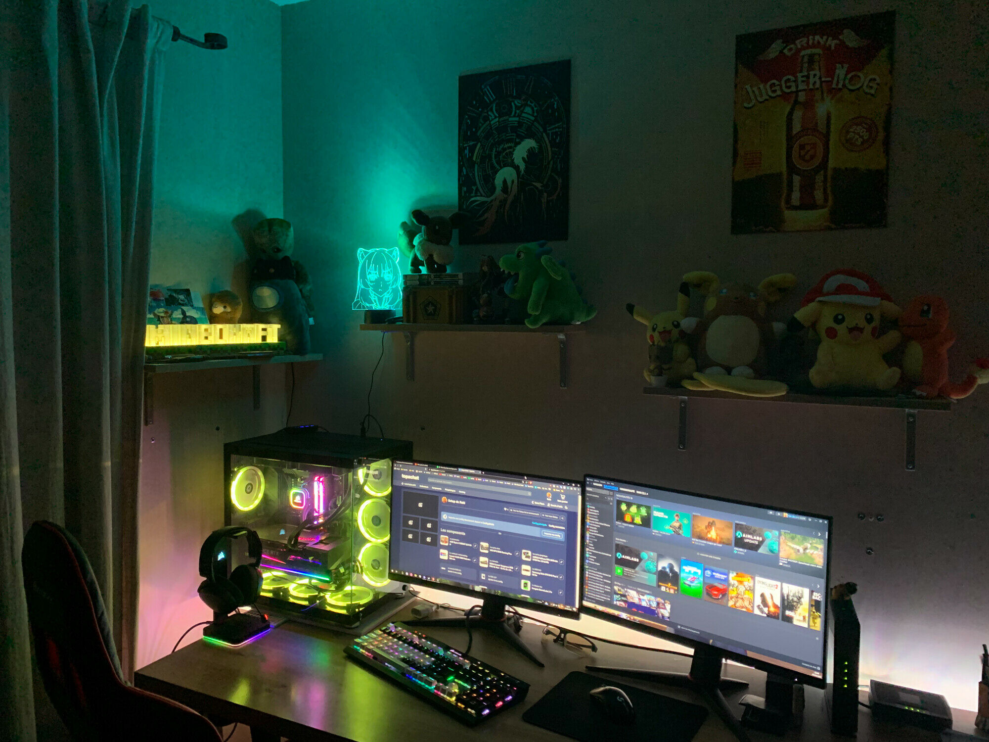 Photo du setup