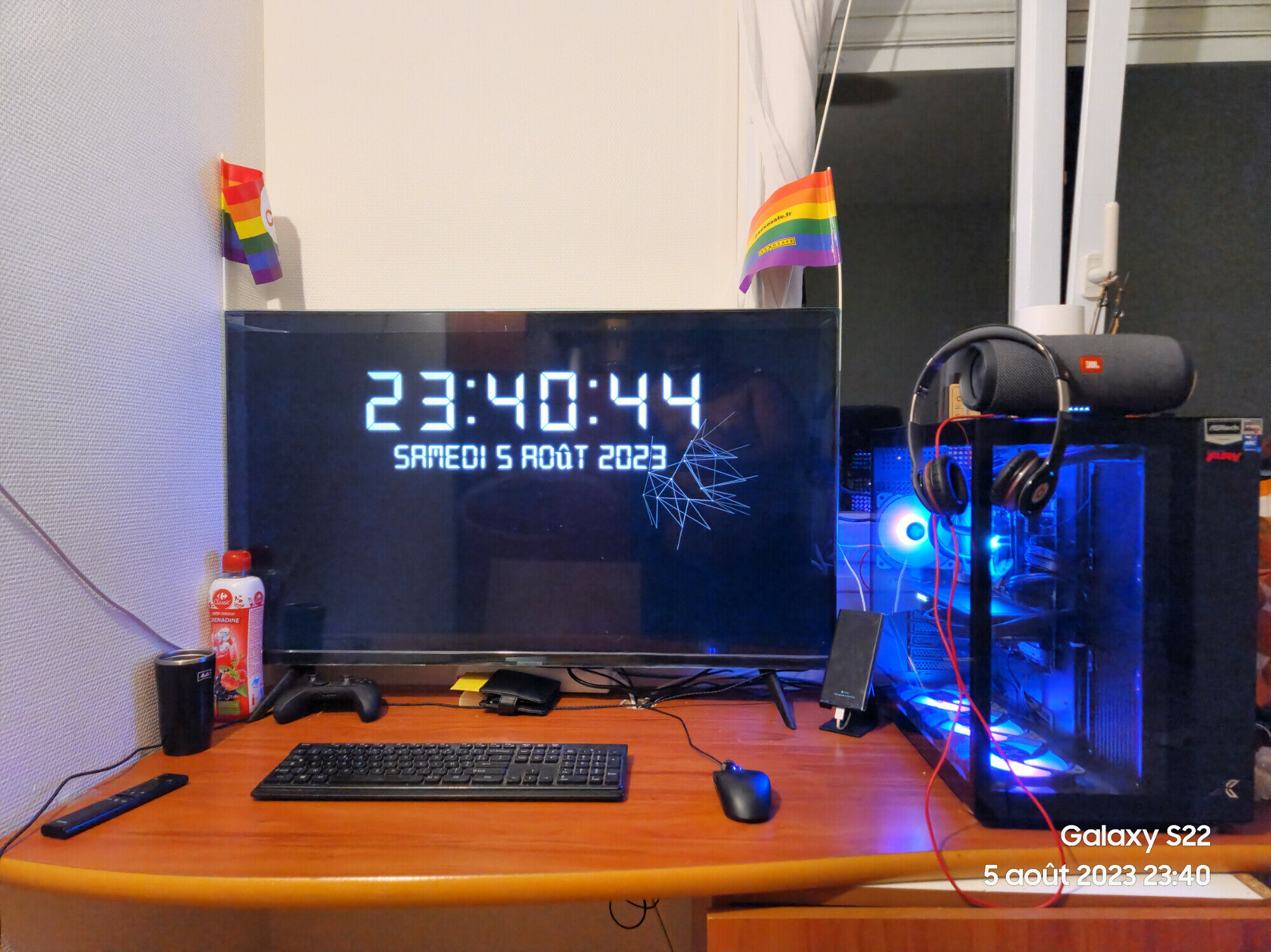 Photo du setup