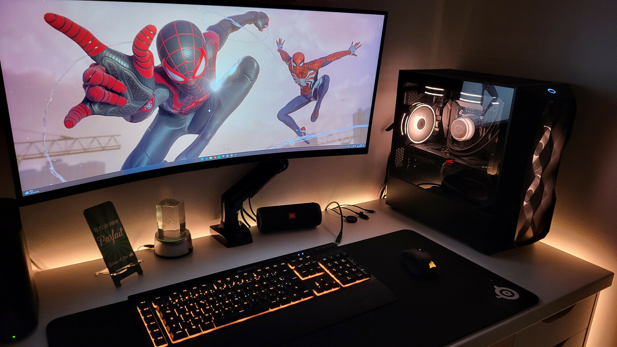 Photo du setup