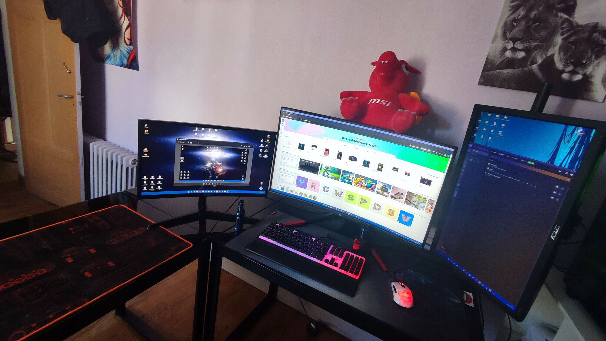 Photo du setup