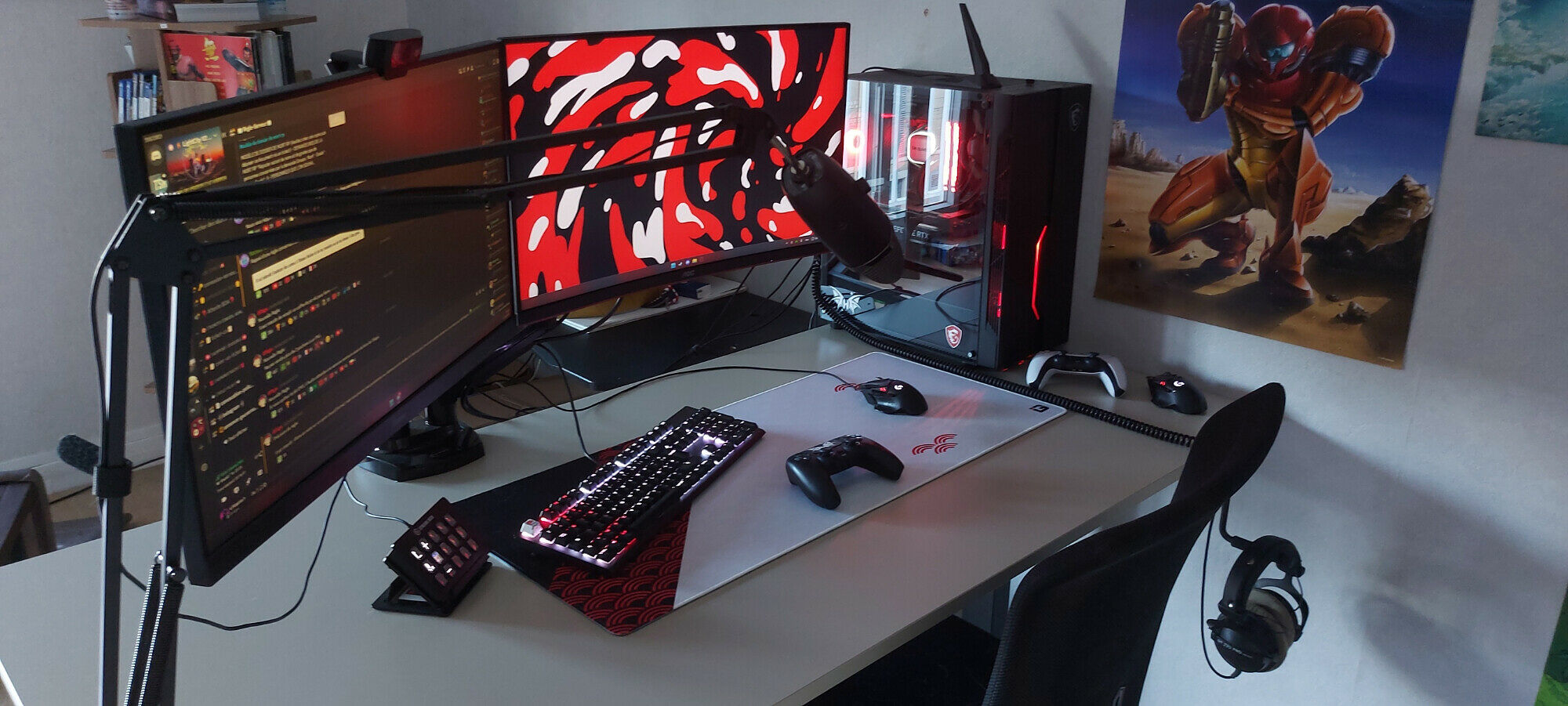 Photo du setup