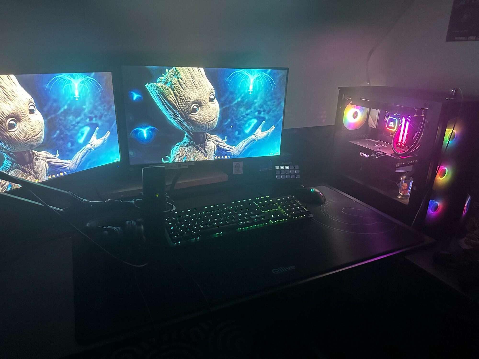 Photo du setup