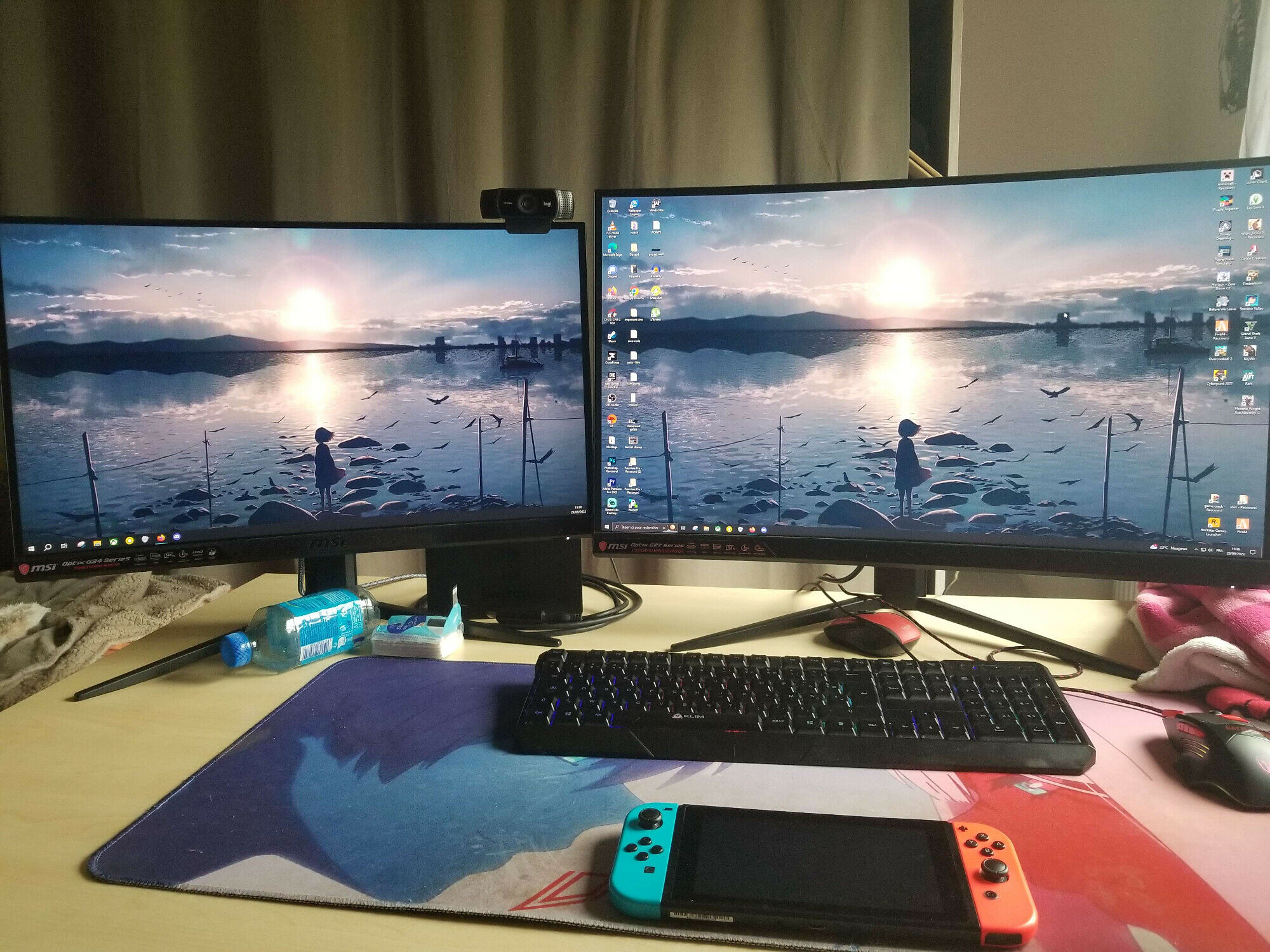 Photo du setup