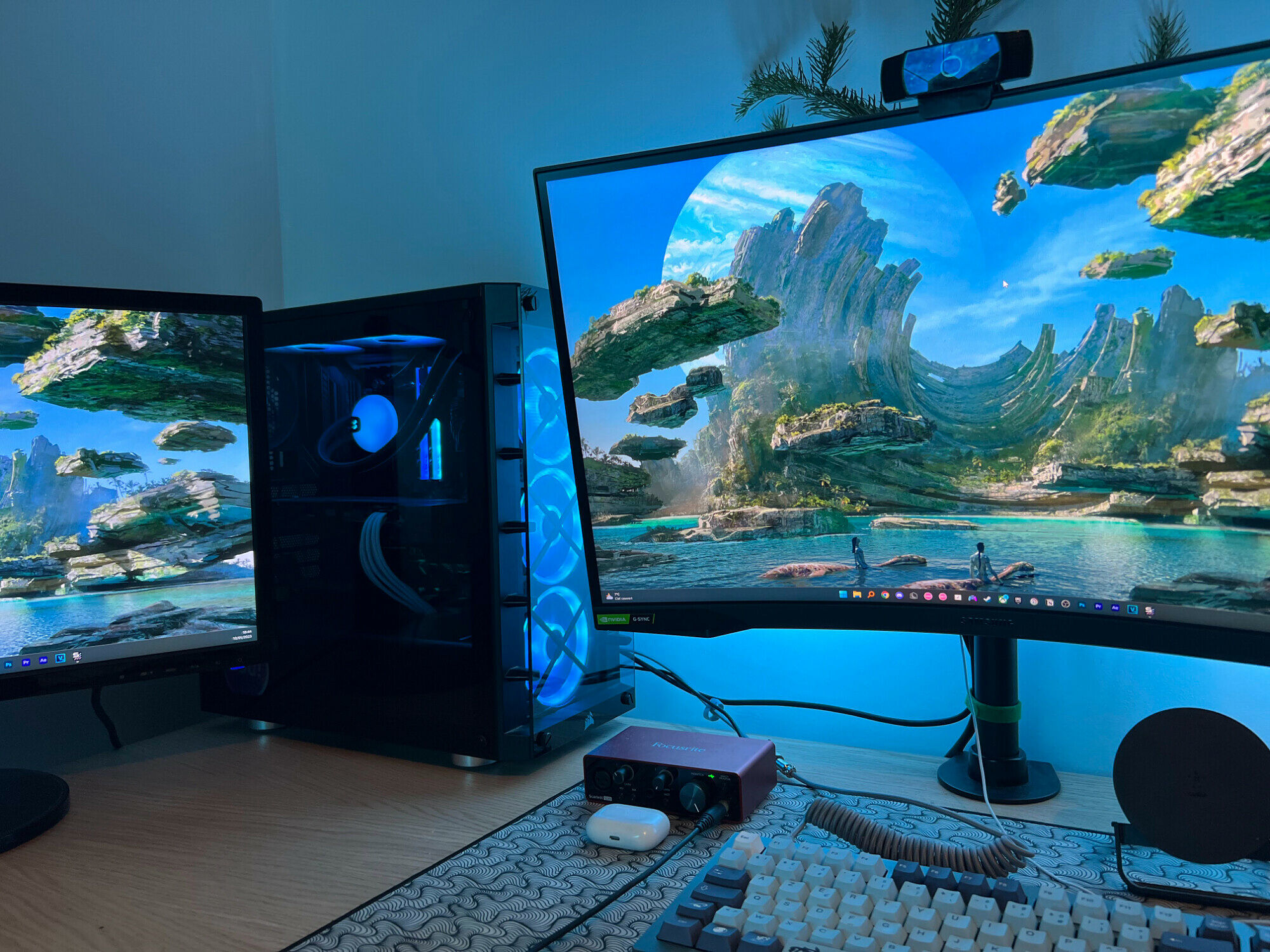 Photo du setup