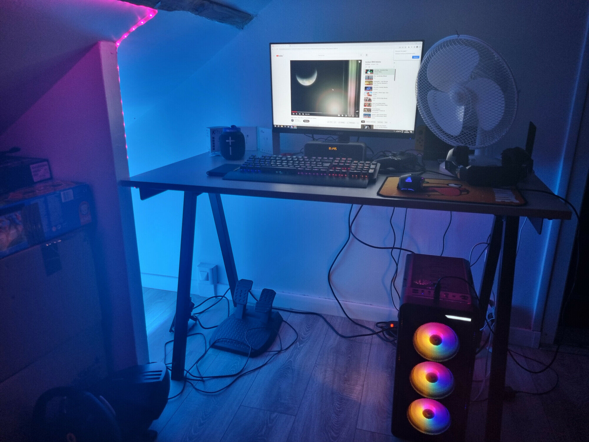 Photo du setup