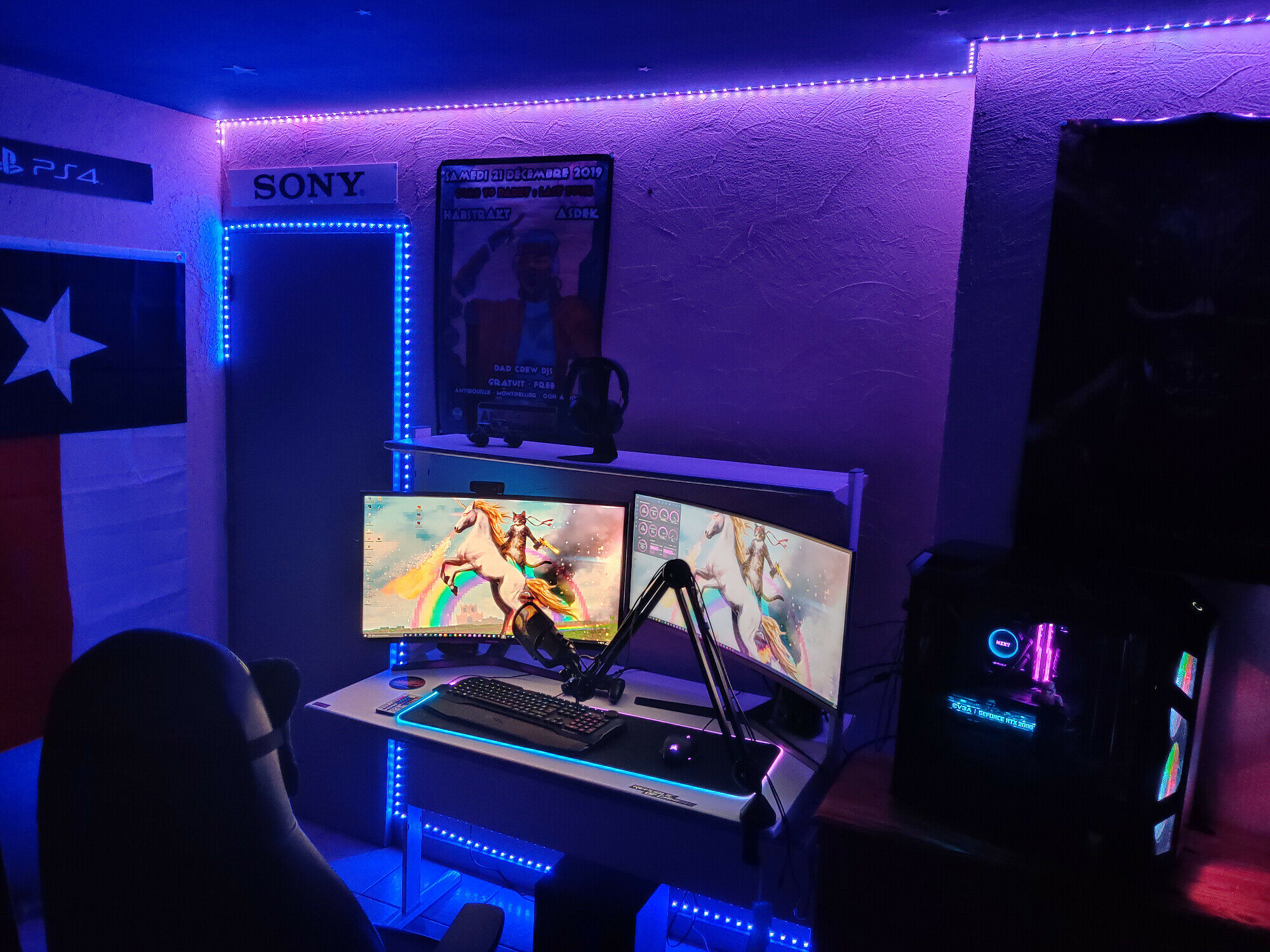 Photo du setup