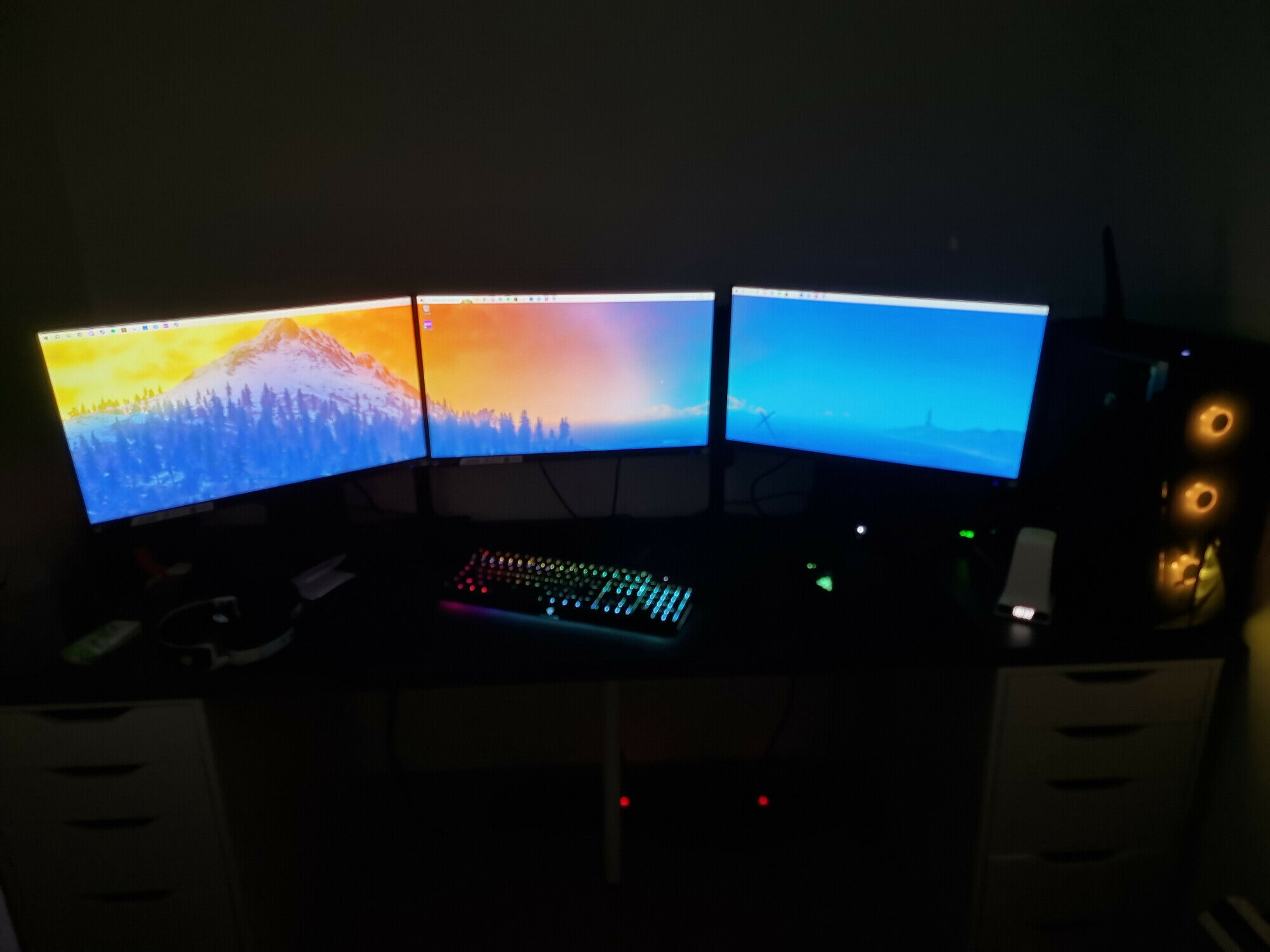 Photo du setup