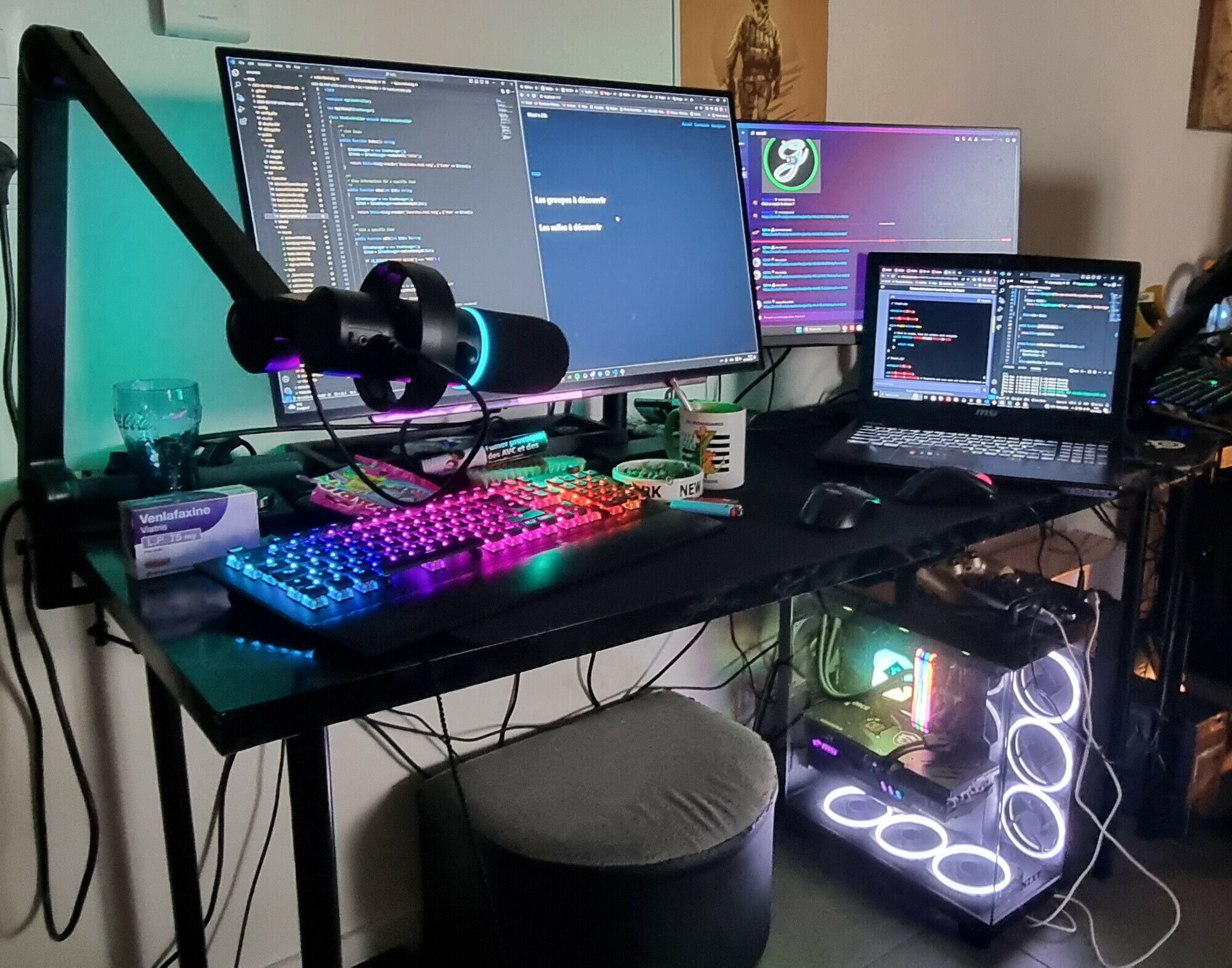 Photo du setup