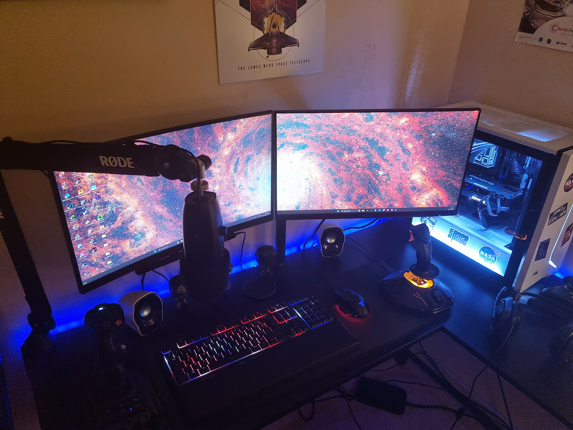 Photo du setup