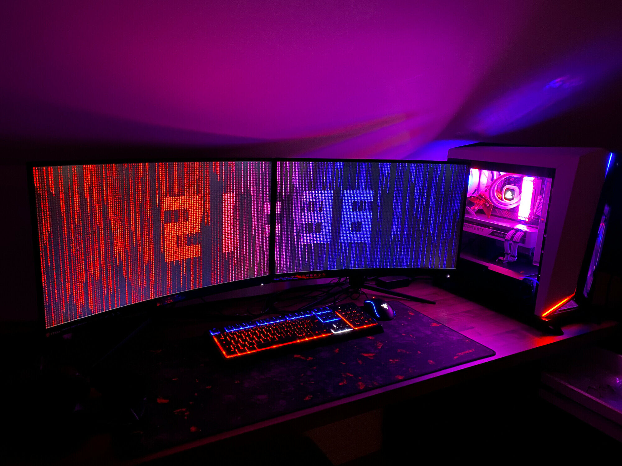 Photo du setup