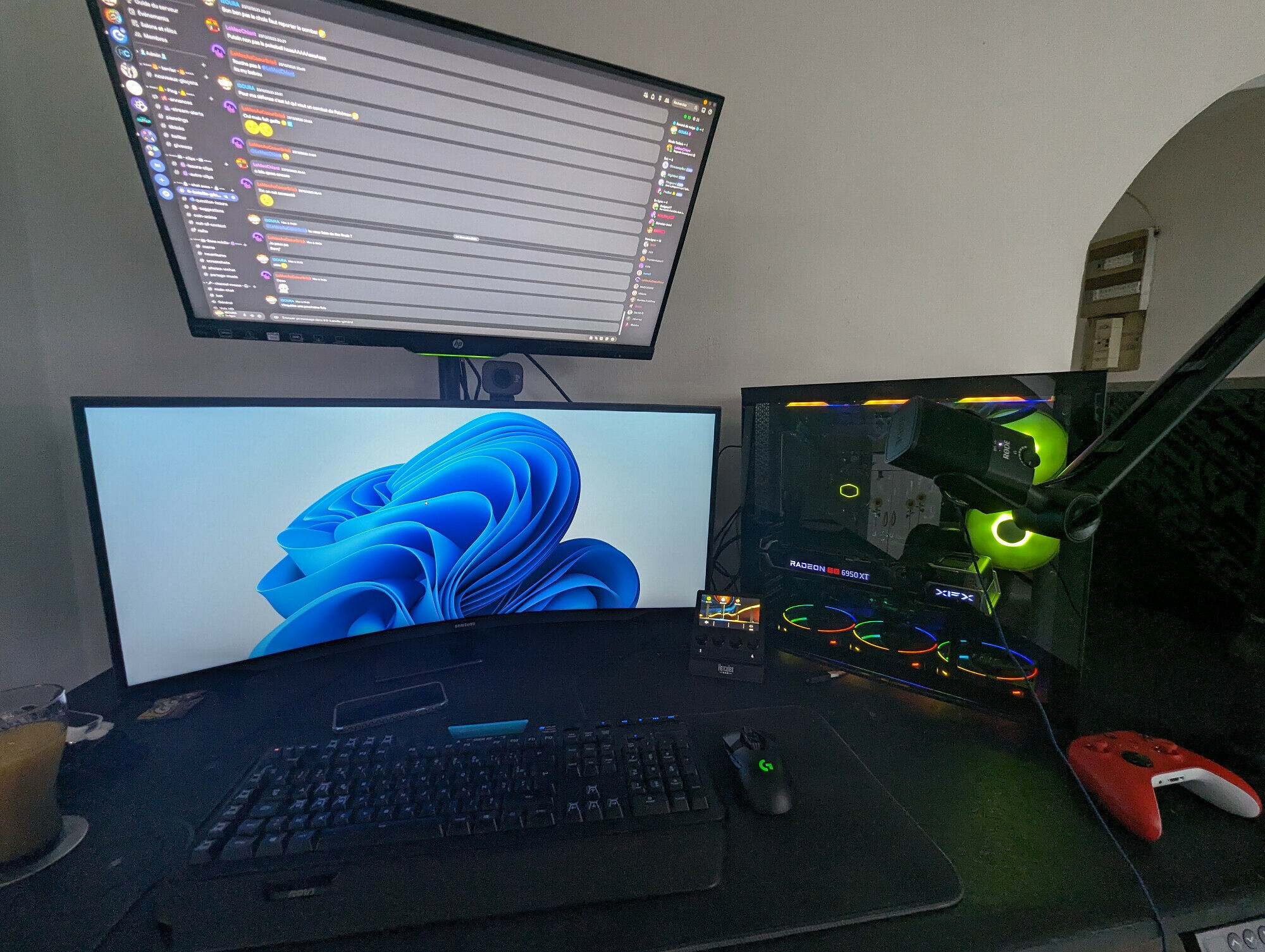 Photo du setup