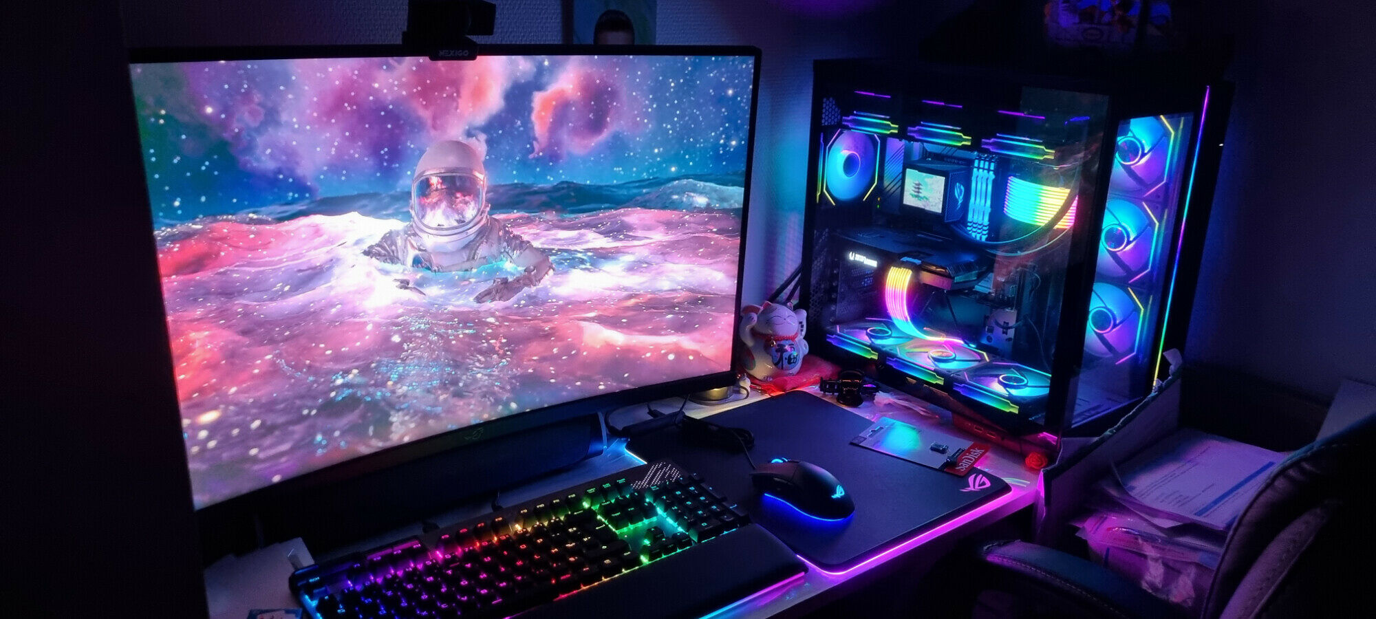 Photo du setup