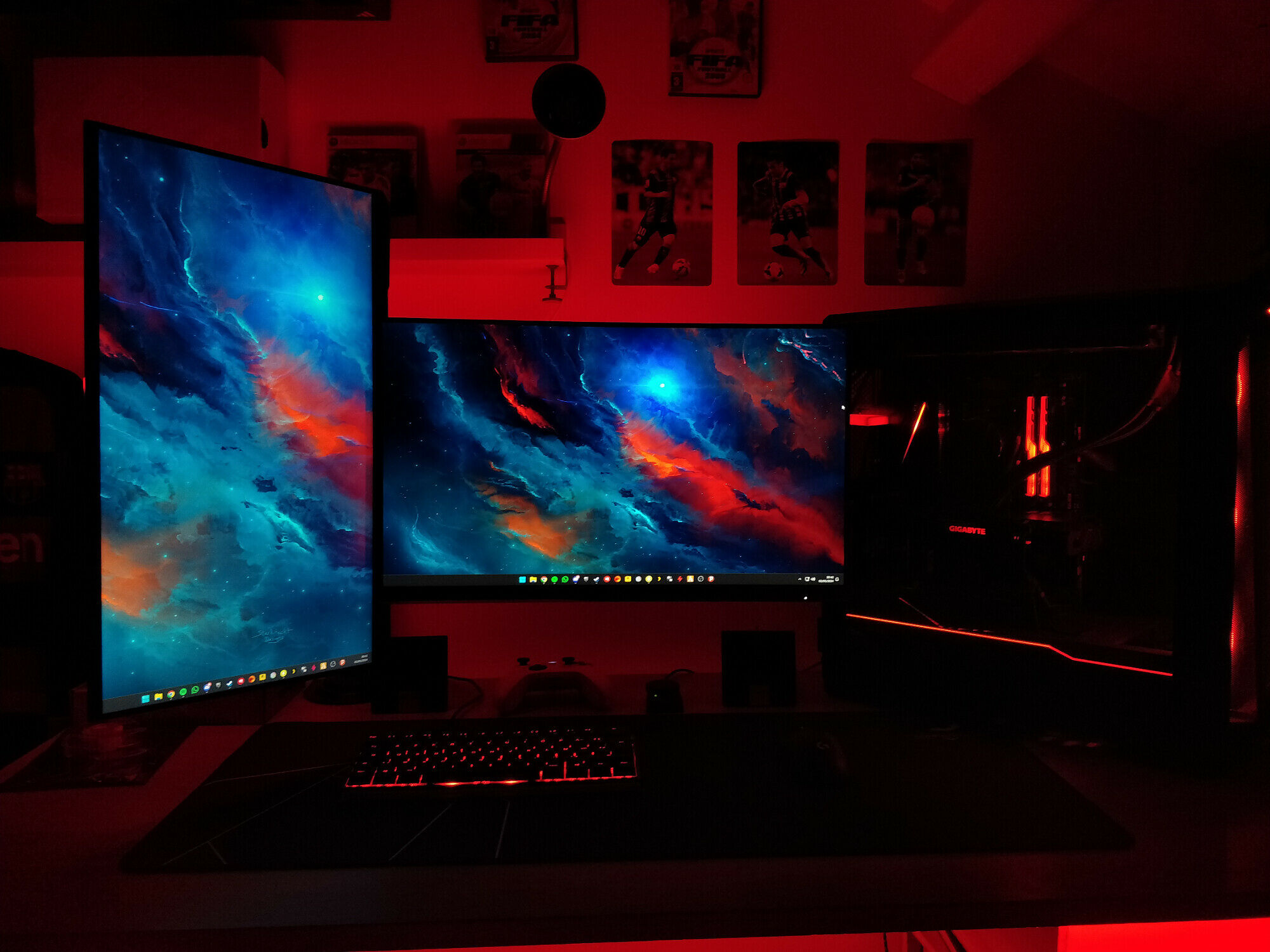 Photo du setup