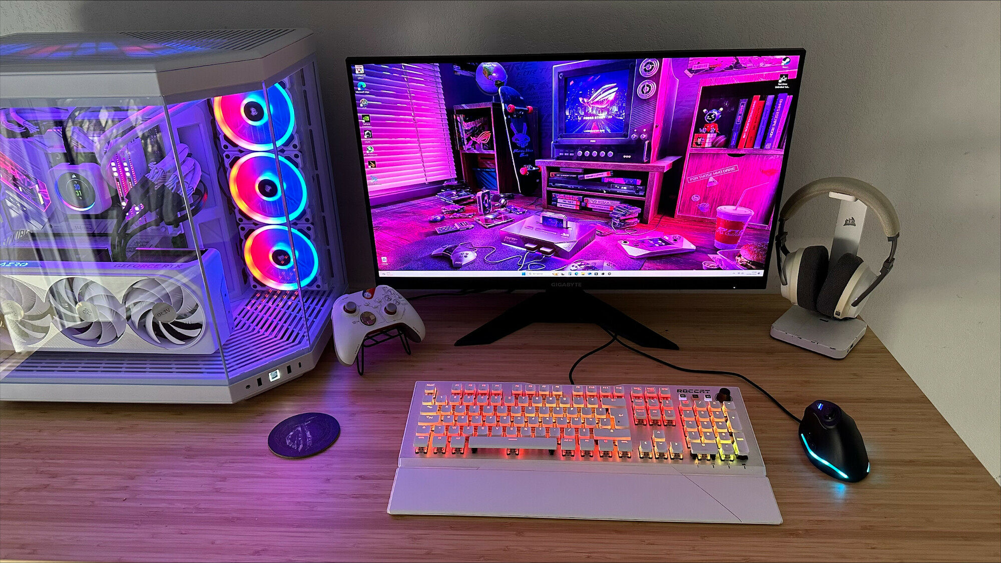 Photo du setup