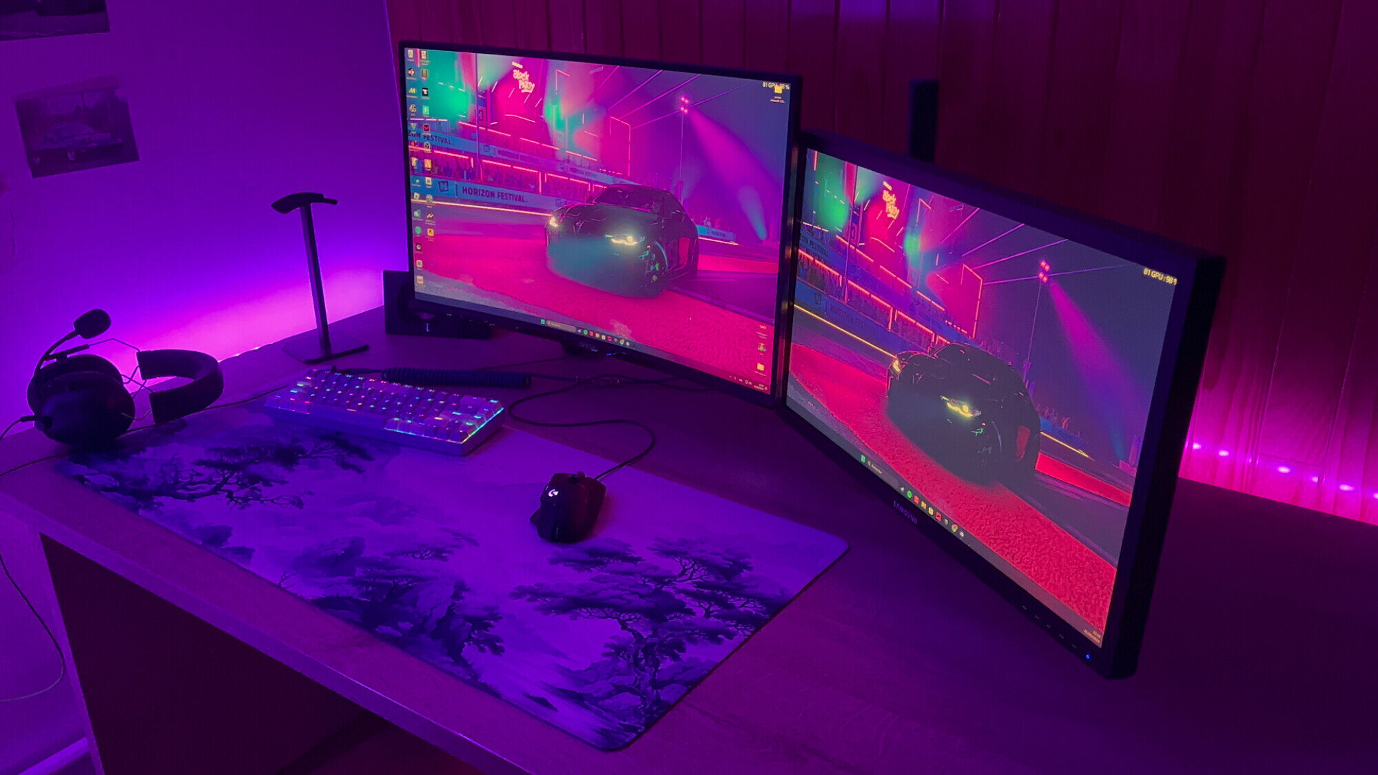 Photo du setup