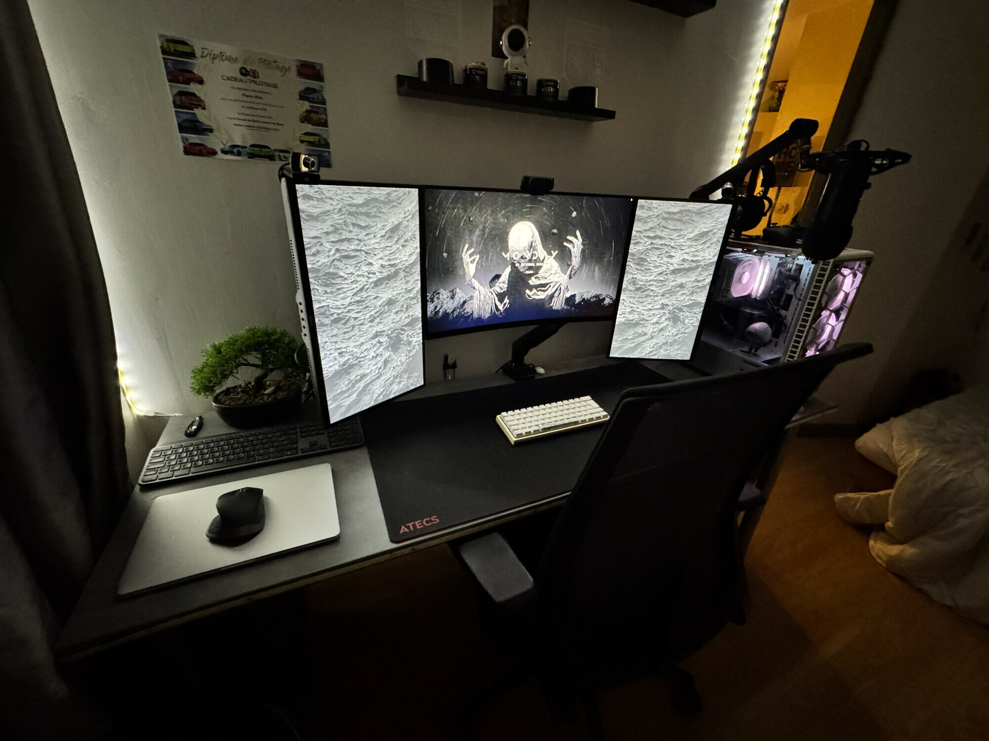 Photo du setup