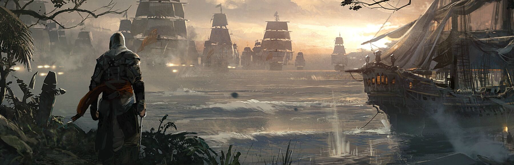 Illustration Assassin's Creed Black Flag Resynced