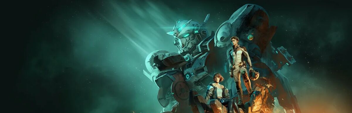 Illustration Gundam Rogue Orbit