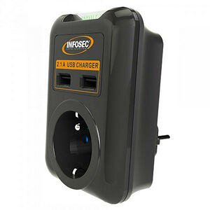 Multiprises protégées (parasurtenseur)