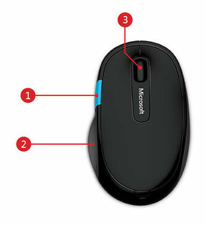 Microsoft Sculpt Comfort Mouse (image:2)