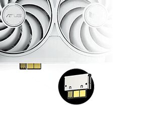 Asus GeForce RTX 5070 Ti TUF O16G BTF WHITE (image:3)