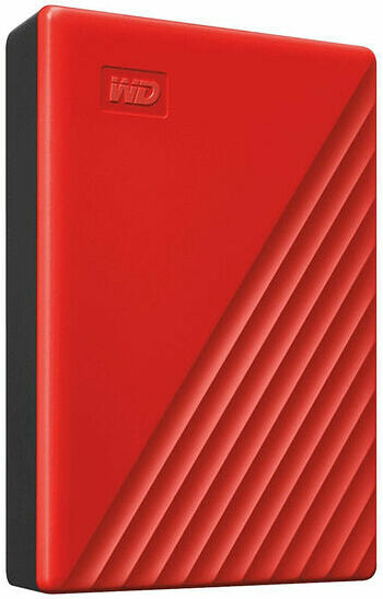 Western Digital WD My Passport 4 To - Rouge (image:2)