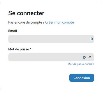 1ère connexion