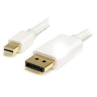 Startech Câble Mini DisplayPort / DisplayPort - Blanc - 1 m