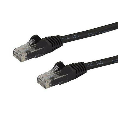 Câble ethernet RJ45 CAT6 U/UTP - Noir - 50 cm - Startech
