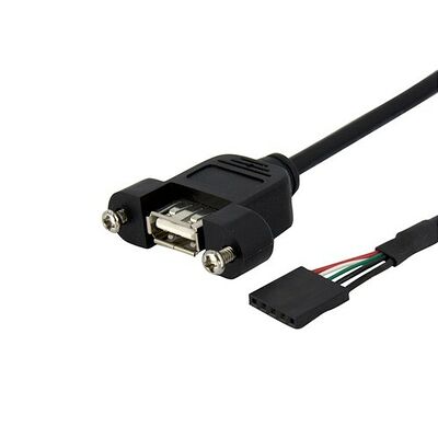 Câble USB USB A vers adaptateur carte mère - F/F - 30 cm - Startech