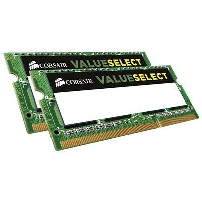 SO-DIMM DDR3 DDR3 Corsair Value - 8 Go (2 x 4 Go) 1600 MHz - CAS 11